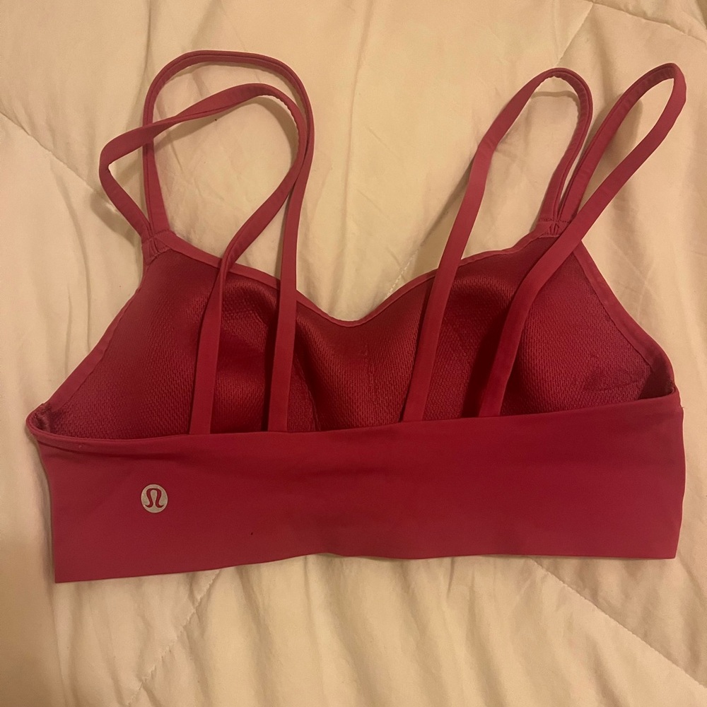 lululemon athletica Women's Pink Sports Bra